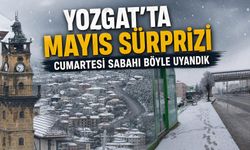 Yozgat’ta Mayıs ayında kar sürprizi