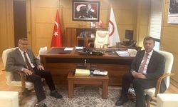 Kadışehri Belediye Başkanı Karadavut YSK Başkan Vekili Ekrem Özübek’e Ziyaret