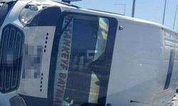 Minibüs ile Otomobil Çarpıştı, 5 Kişi Yaralandı