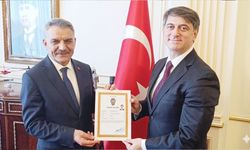 Konya İl Emniyet Müdürü Necmettin Koç’tan Yozgat Valisi Mehmet Ali Özkan’a Veda Ziyareti