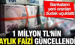1 Milyon TL Mevduatın Faiz Kazancı Belli Oldu: Güncel Oranlar Açıklandı