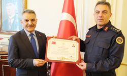 Yozgat’ta Suç Oranlarında Düşüş Başarısı: Jandarma Komutanı Yalınkılıç’a Bakanlık Başarı Belgesi