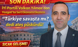 İYİ Partili Volkan Yılmaz’dan Yozgat’ta Sert Ekonomi Eleştirisi: “Türkiye Savaşta mı?”