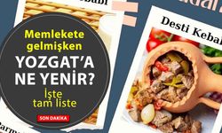 Yozgat’a bayramda gelmişken bu lezzetleri tatmadan dönmeyin!