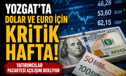 Yozgat'ta Dolar ve Euro İçin Kritik Hafta! Yatırımcılar Pazartesi Açılışını Bekliyor