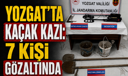Yozgat'ta Kaçak Kazıya Suçüstü: 7 Kişi Gözaltında