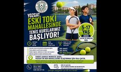 Yozgat Eski TOKİ Mahallesi’nde Tenis Kursları Başlıyor: Çocuklara Sporla Gelişim Fırsatı