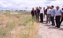 Yozgat Valisi Mehmet Ali Özkan Yerköy’de Dolu ve Selden Zarar Gören Köylerde İnceleme Yaptı