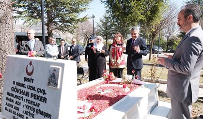 Yozgat’ta Çanakkale Zaferi'nin 110. Yıl Dönümünde Şehitler Anıtı'na Çelenk Sunuldu!
