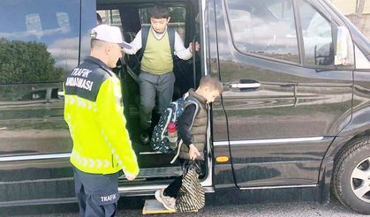 Yozgat’ta Jandarmadan Okul Servislerine Sıkı Denetim!