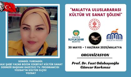 Yozgat'ın Tek Kadın Halk Ozanı Yurdagül Malatya’da Yozgat Rüzgarı Estirecek