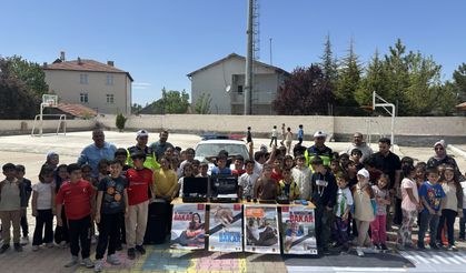 Boğazlıyanlı miniklere trafik eğitimi