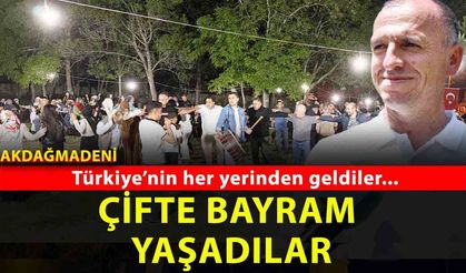 Yozgat'ın o köyünde her yıl çifte bayram yaşanıyor: bu yılda görüntüler çok özel!