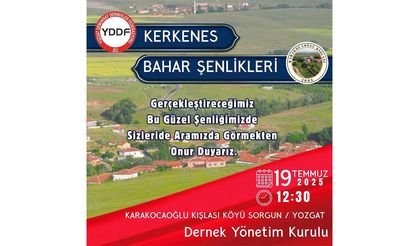 Yozgat'ta Kerkenes Bahar Şenlikleri Başlıyor