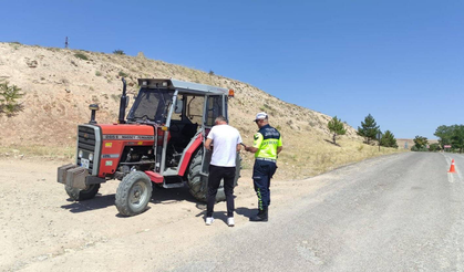 Yozgat’ta Tarım Araçlarına Jandarmadan Kritik Denetim