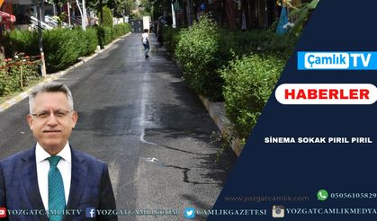 Yozgat Sinema Sokak’ta Asfalt Çalışmaları Tamamlandı: Çalışmalar Tam Gaz