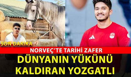 Yozgat’ın Gururu Muhammed Furkan Özbek, Dünya Şampiyonu Oldu