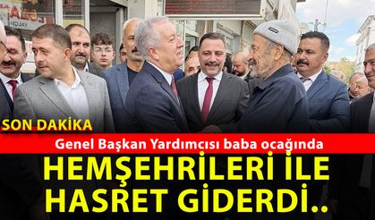 MHP Genel Başkan Yardımcısı Sadir Durmaz Baba ocağında!