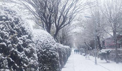 Yozgat Beyaz Örtüyle Kaplandı!