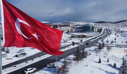 Yozgat’ta kar en çok oraya yakışıyor!