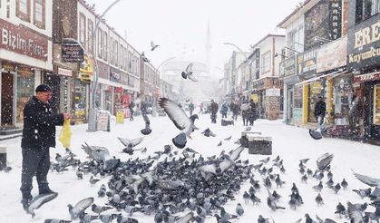 Yozgat’ta Kar Etkisini Artırdı: Kartpostallık Görüntüler Büyüledi!