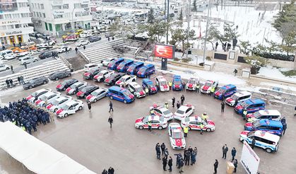 Yozgat Güvenliğine 54 Yeni Araç Takviyesi