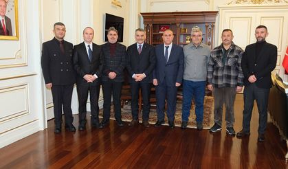 Yozgat’ın yeni Başkanı Gümüş’ten Vali Özkan’a Ziyaret