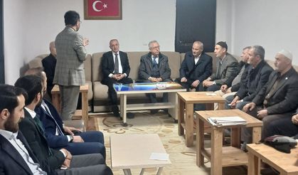 Yozgat’ta Din Görevlileri Derneği’ne Başkan Arslan ve Müftü Kök’ten Hayırlı Olsun Ziyareti