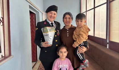 Yozgat Jandarmasından 8 Mart’ta Anlamlı Ziyaret: Şehit Anneleri ve Aileleri Unutulmadı