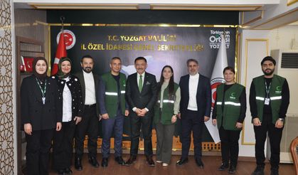 Yozgat Yeşilay’dan İl Özel İdaresi Genel Sekreteri Nazif Yılmaz’a Ziyaret