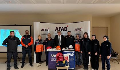 Yozgat Bozok Üniversitesi’nde AFAD’dan Deprem Haftası Kapsamında Afet Farkındalık Eğitimi