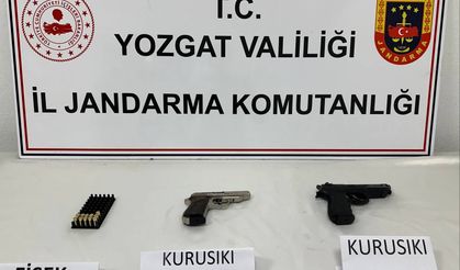 Yozgat’ta Silahla Tehdit Olayı: Jandarma 2 Tabancaya El Koydu, Ceza Kesildi