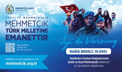 TSK Mehmetçik Vakfı’ndan 2026 Vekâleten Kurban Bağışı Açıklaması
