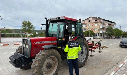 Traktörlere sıkı denetim