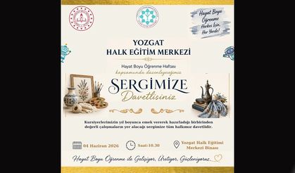 Yozgat Halk Eğitimi Merkezi’nden El Emeği Göz Nuru Sergi