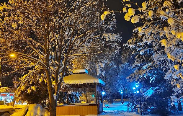 Yozgat Çayıralan’da Kartpostallık Kış Manzaraları
