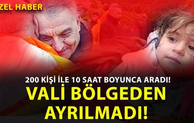 Yozgat Son Dakika! Yozgat’ta 200 Kişi Minik Aybüke İçin Seferber Oldu! Vali Özkan 10 Saat Sahadan Ayrılmadı
