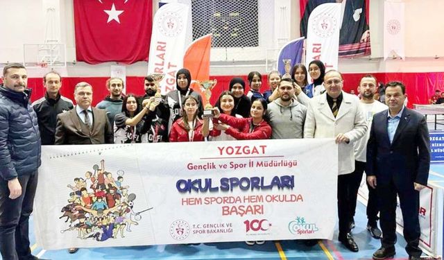 Yozgat'ta Dereceye Giren Sporcular Ödüllerini Aldı!