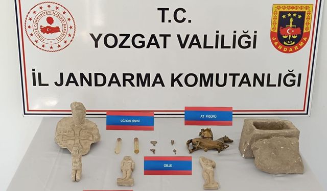 Tarihi Eser Kaçakçılığı Yozgat'ta Son Buldu: 5 Şüpheli Yakalandı