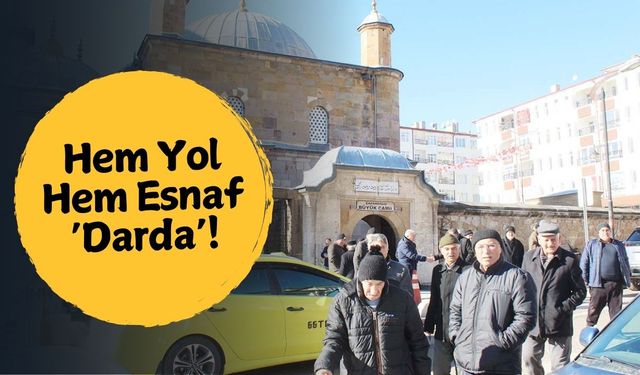 Yozgat’taki Yol Sıkıntısı Esnafları Mağdur Ediyor!