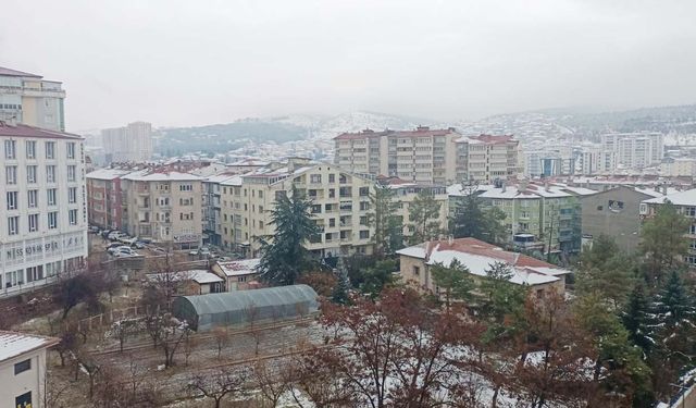 Yozgat’ta kış etkisini gösteriyor: Soğuk havaya dikkat!