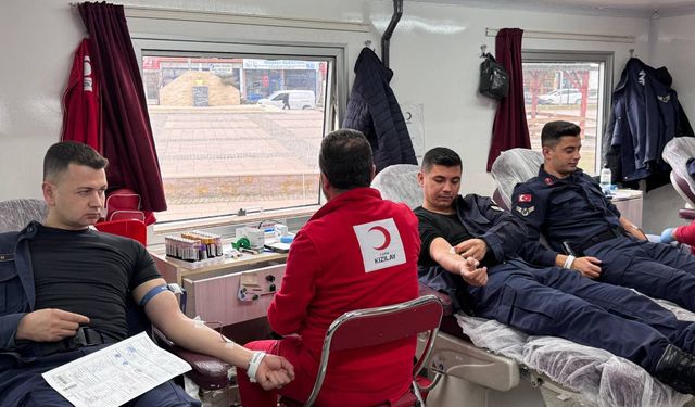 Saraykent İlçe Jandarma Komutanlığı’ndan Kan Bağışı Kampanyasına Destek