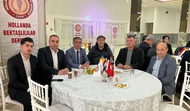 Yenifakılı Bektaşlılar Derneği Hollanda'da Buluştu