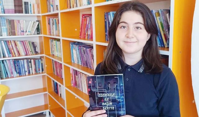Yozgatlı Zeynep 10 Yaşında Yazar Oldu: Teknoloji Bağımlılığına Kalemiyle Savaş Açtı!