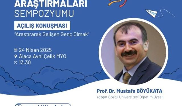 Yozgatlı Profesör Alaca’da Bilimsel Sempozyuma katılacak
