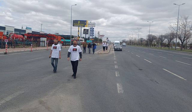Kayseri’den Yozgat’a Ekrem İmamoğlu İçin Adalet Yürüyüşü