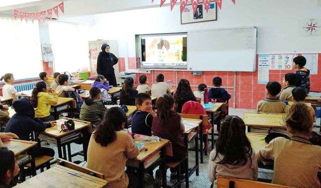 komşuda 700 öğrenciye eğitim!