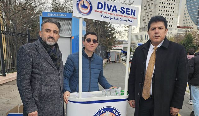 Diva Sen'den Din Görevlilerine Emanet Standı
