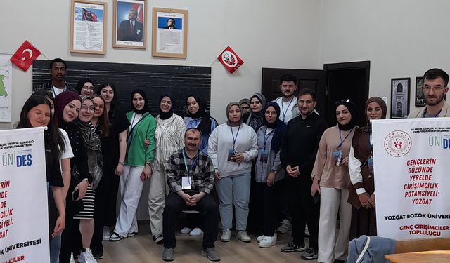 YOBÜ'li Gençler Girişimcilik Potansiyelini Keşfediyor