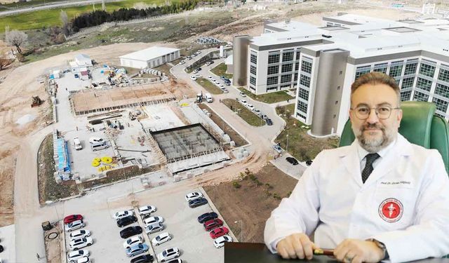 Yozgat Bozok Üniversitesi, hastanede kapasite artırıyor! İnşaat yükseliyor!